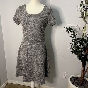 Downeast Fit and Flare Tweed Dress